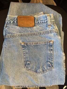 Vintage Pendleton High-Waisted Straight Leg Mom Jeans Size 14 Tall
